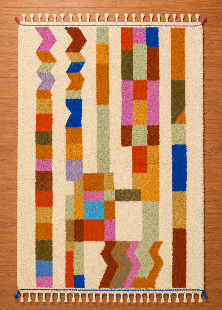 Tapis Boujaad - Izli Chromatique