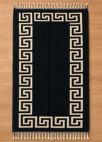Tapis Beni Mrirt - Zellige Minuit