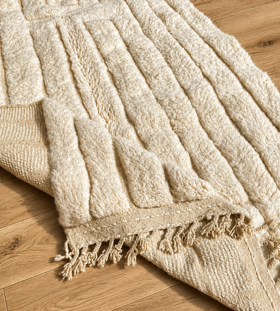 Tapis Beni Ouarain - Voile de Laine