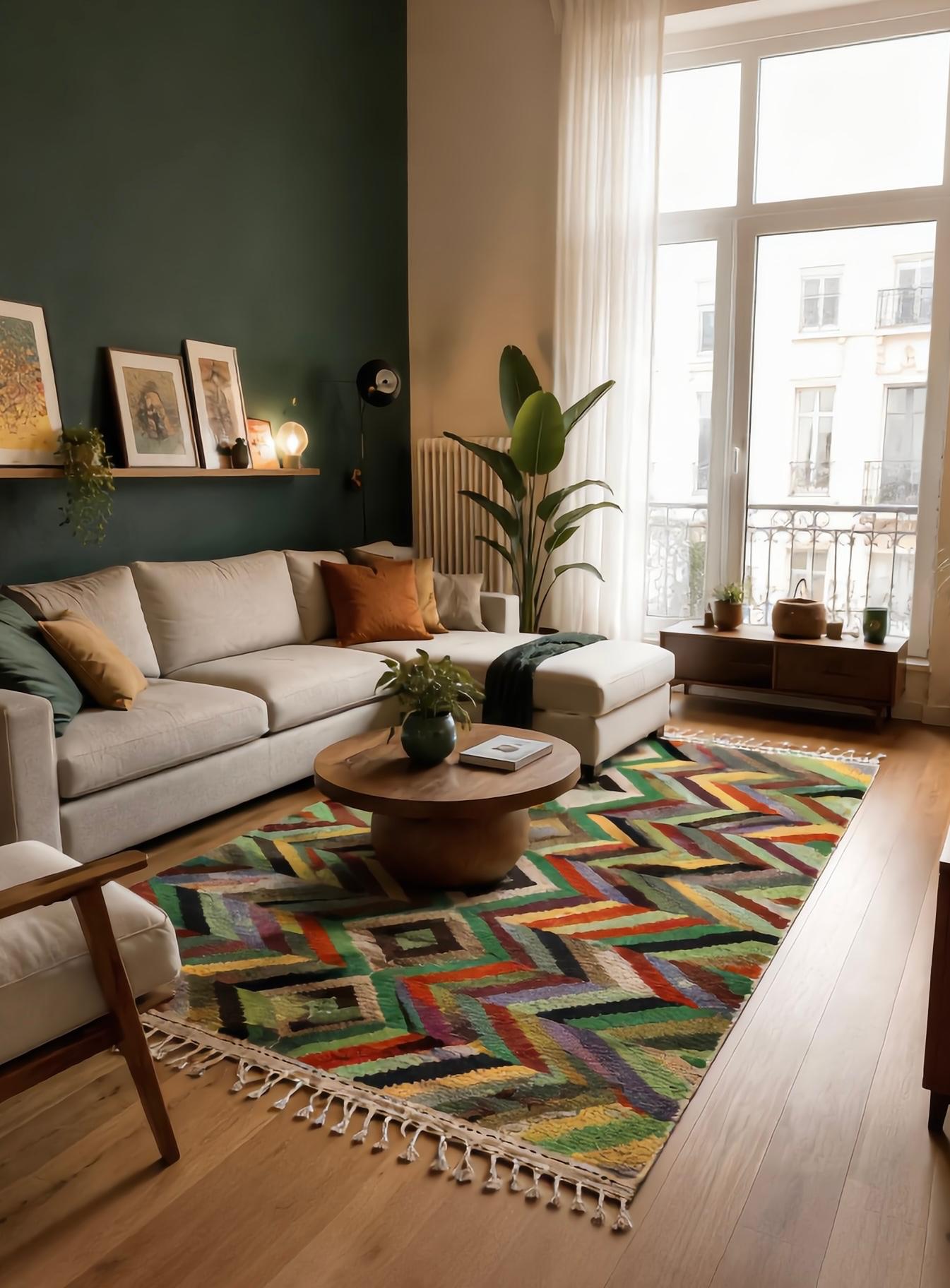 Tapis Boujaad - Zayane Tribal